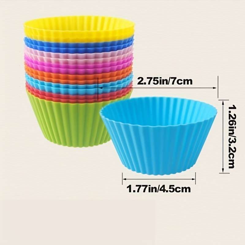 Birthday Silicone Cupcake Liners