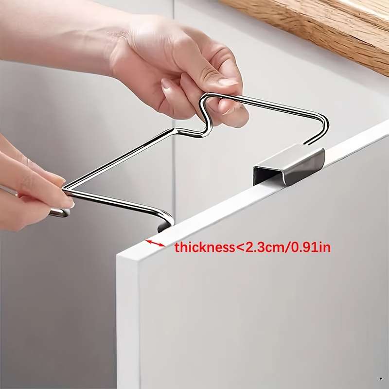 1pc Stainless Steel Bag Holder Organizer