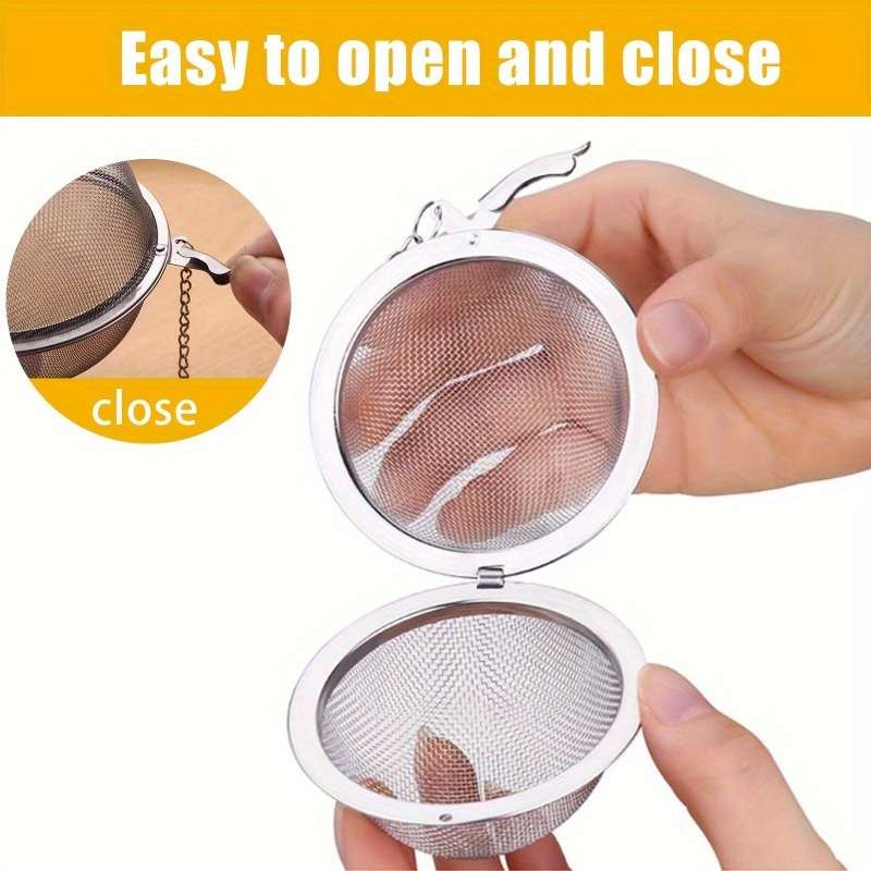 Stainless Steel Herbal Infuser Ball with Locking Clasp