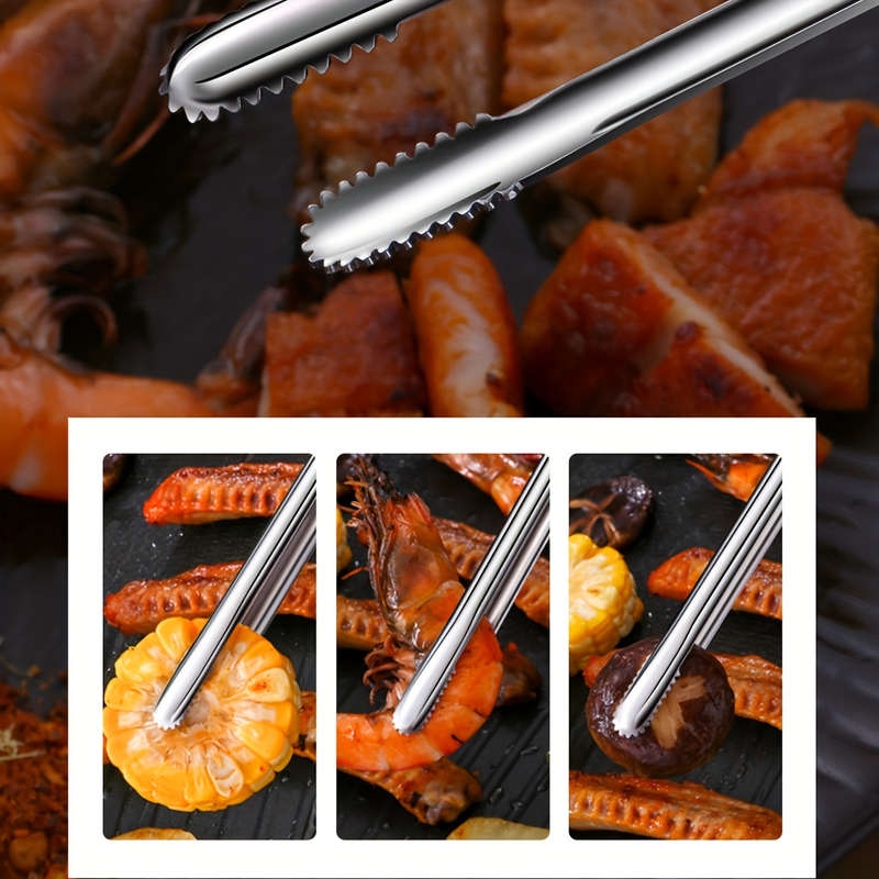 Stainless Steel Multi-Purpose Grill Tongs