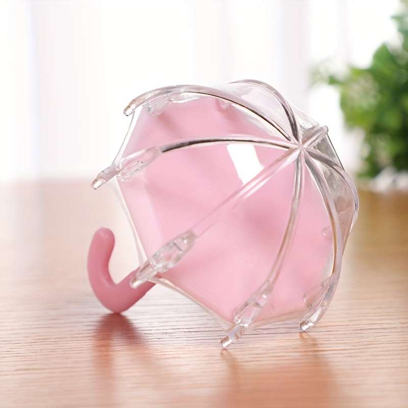 1pc Colorful Plastic Jewelry Storage Box -