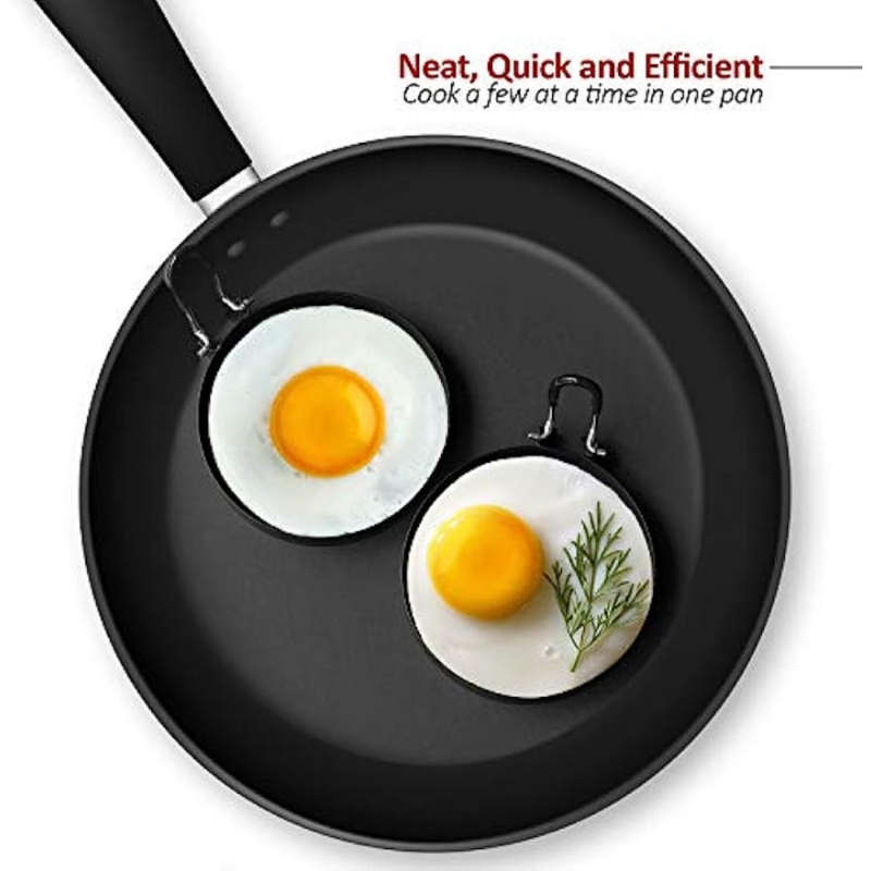 Stainless Steel Egg Cooking Rings Set