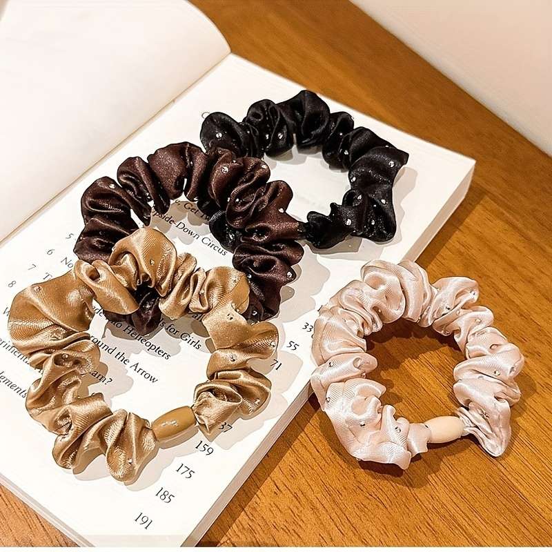 Elegant Satin Scrunchie