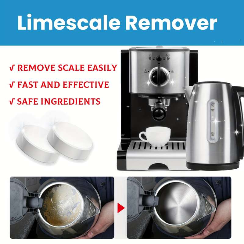 20-Pack All-Purpose Limescale Remover Effervescent Cleaning Tablets