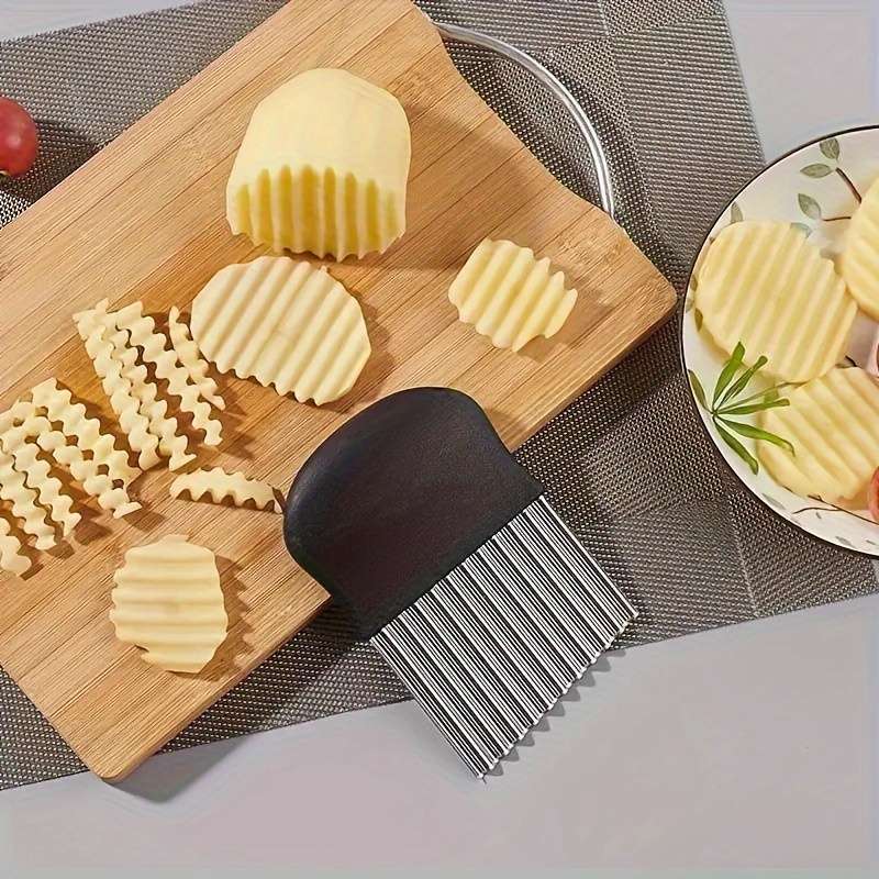 Versatile Stainless Steel Wave Cutter