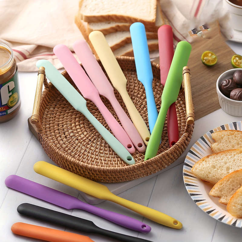 1pc Silicone Jar Spatula -