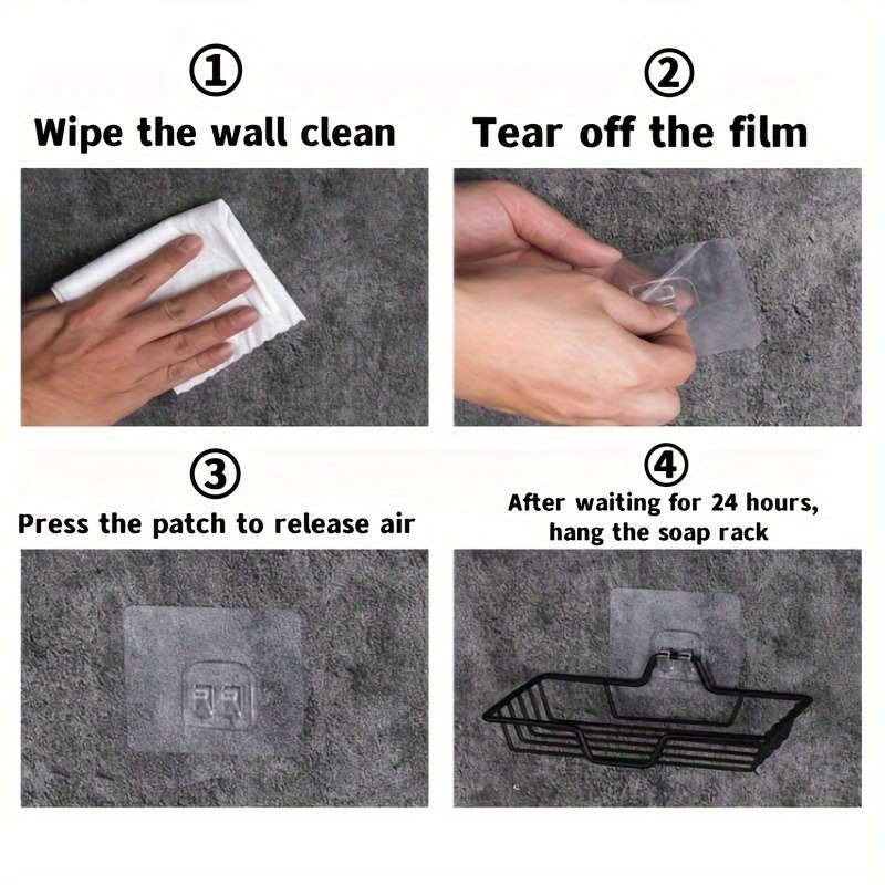 Easy-Install Stainless Steel Soap Dish