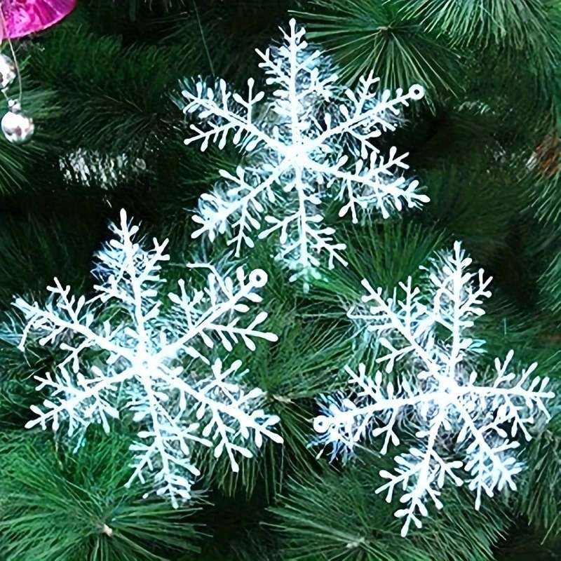 3pcs Christmas Snowflake Hanging Ornaments