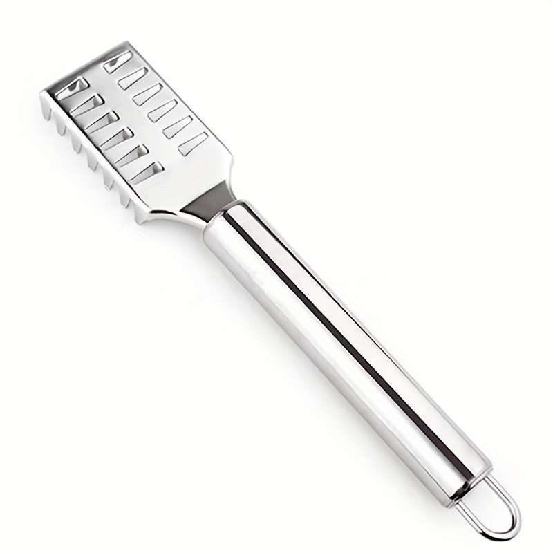 Stainless steel fish scale scraper