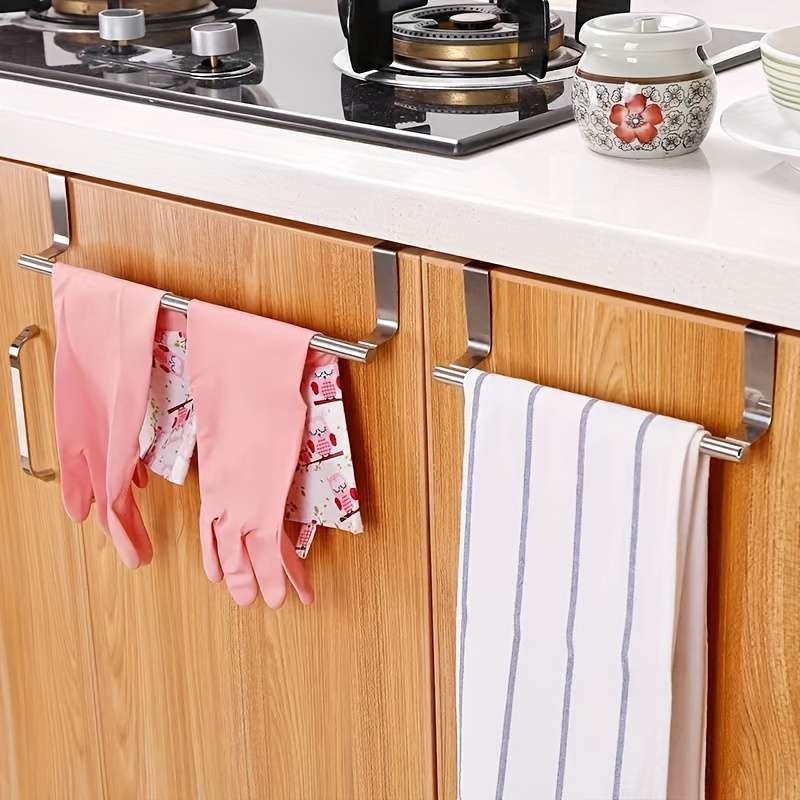 Elegant Stainless Steel Towel Bar: