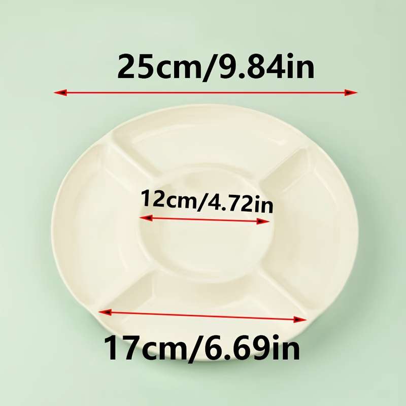 A 5-Compartment Fruit Platter