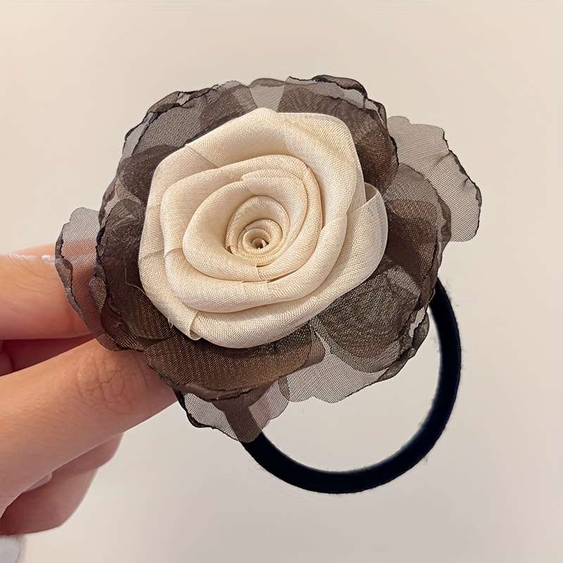 1pc Dried Rose Hair Tie