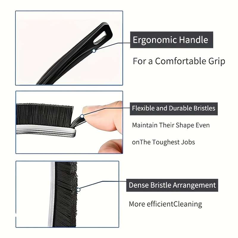 Multi-Purpose Hard Bristle Cleaning Brush