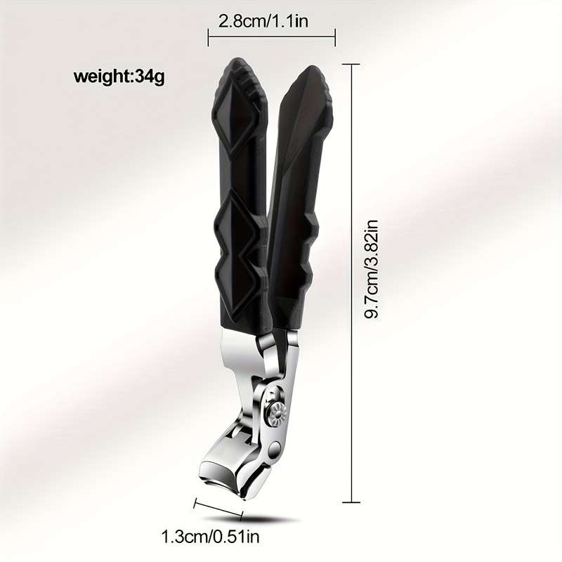 Professional Stainless Steel Toenail Clippers for Seniors