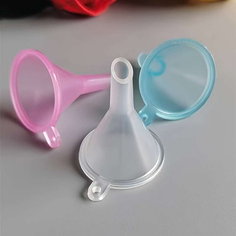 3pcs Mini Plastic Funnel Set