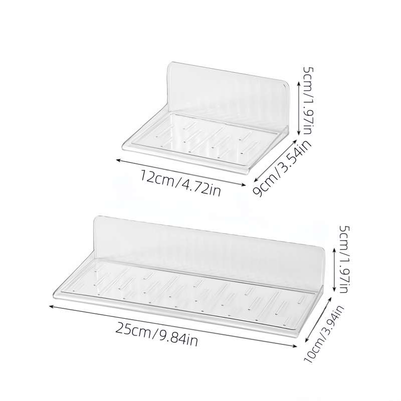 Easy-Install No-Drill Wall Shelf