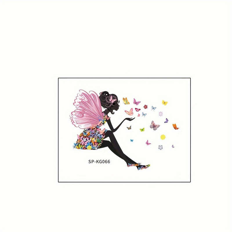 creative Butterfly fairy switch stickers