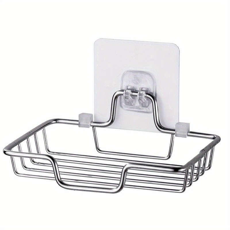 1pc Stainless Steel Soap Dish Holder