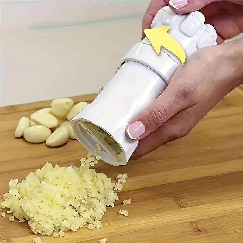 1pc Multifunctional Mini Garlic Slicer and Press