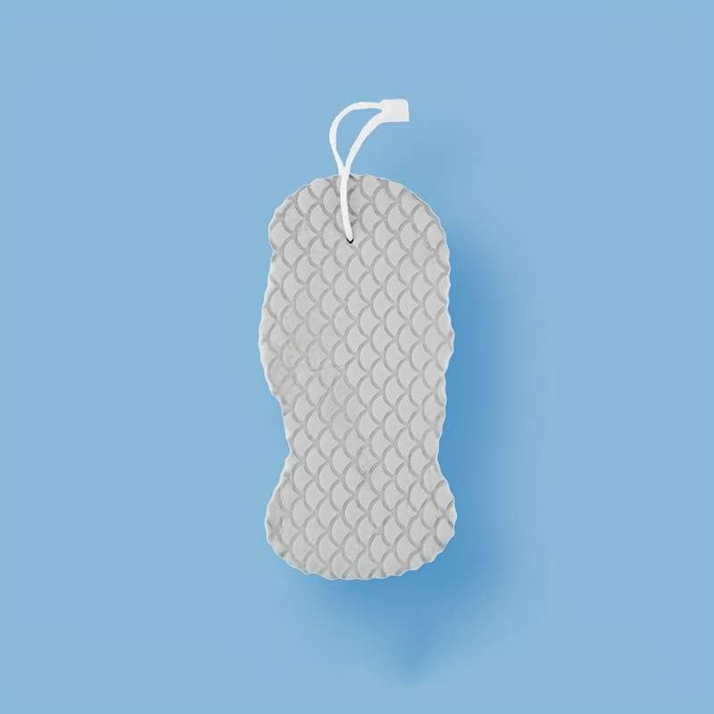 1pc Soft Bristle Bath Sponge Towel