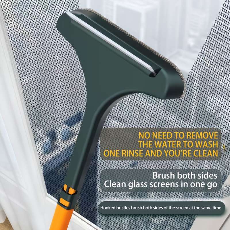 Cleaning Brush And Glass Wiper