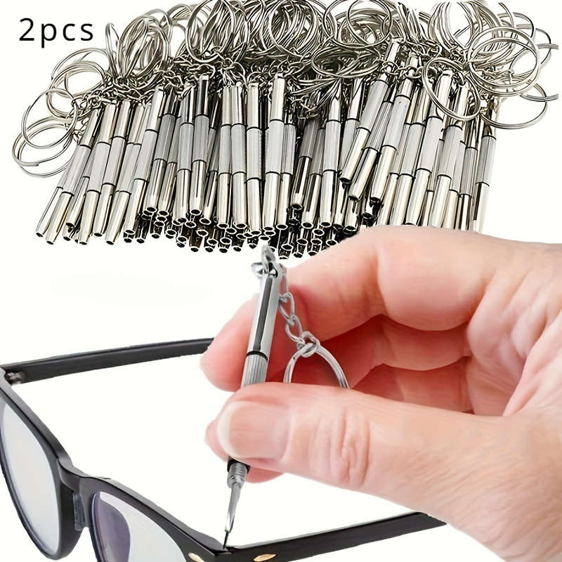 2pcs Precision Steel Eyeglass
