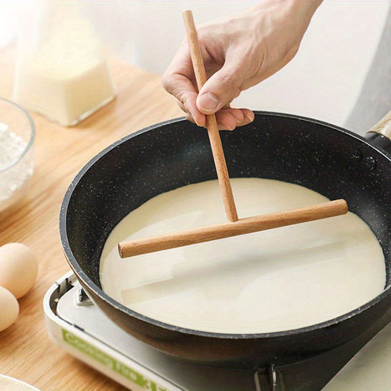 Easy to Clean Wooden Pancakes