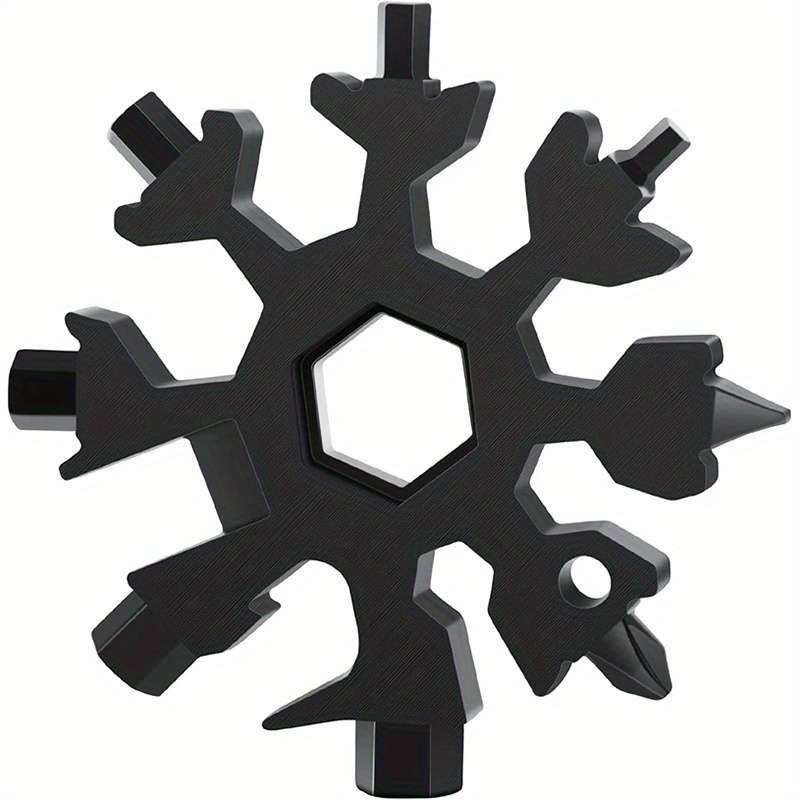 1pc 18-in-1 Snowflake Multi-Tool