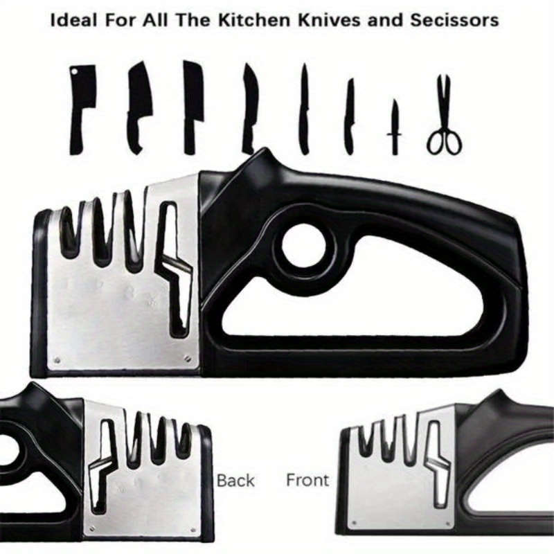 4-in-1 Tungsten Steel Knife Sharpener