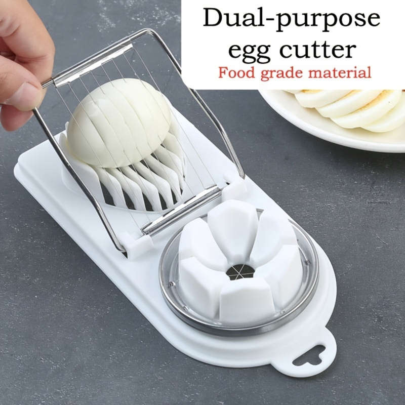 2-in-1 Stainless Steel Egg Slicer