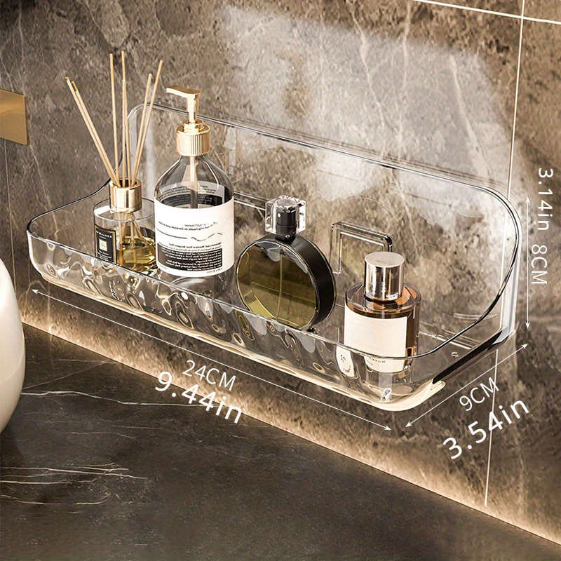 Easy-Install Acrylic Wall Shelf