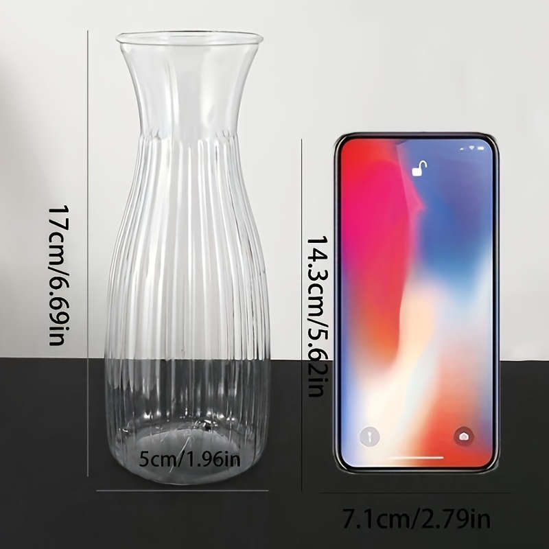 Modern Transparent Plastic Flower Vase