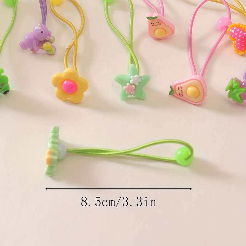 Cartoon Pattern Hair Ties
