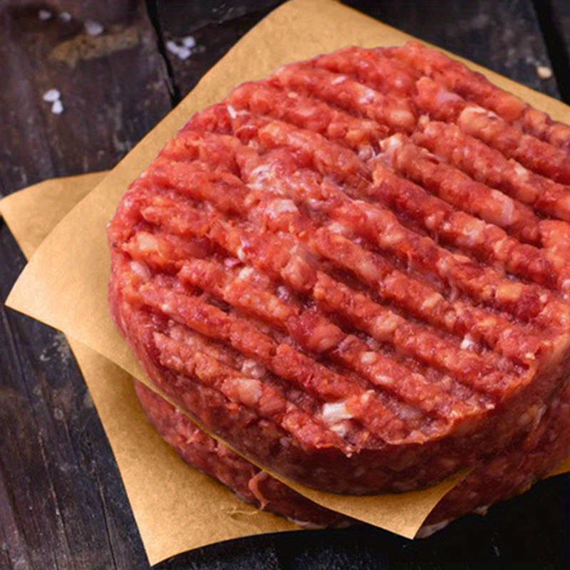 100pcs Hamburger Patty Wax Paper Sheets