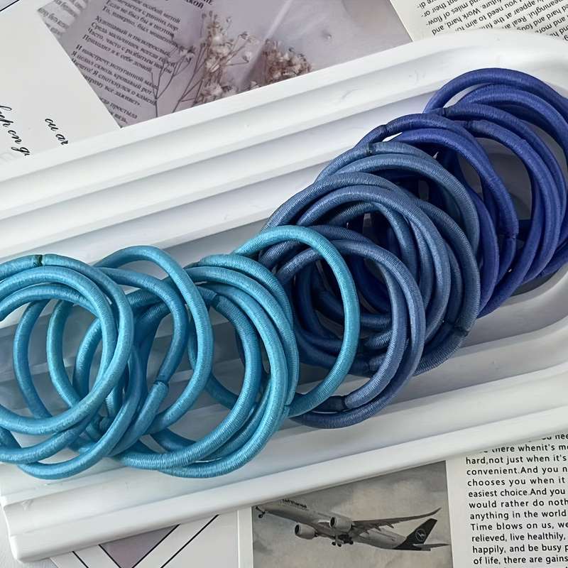 Colorful Elastic Hair