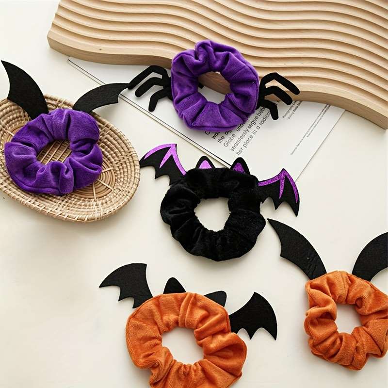Halloween Hair Scrunchies