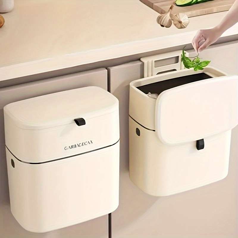 1pc Wall Mounted Trash Can