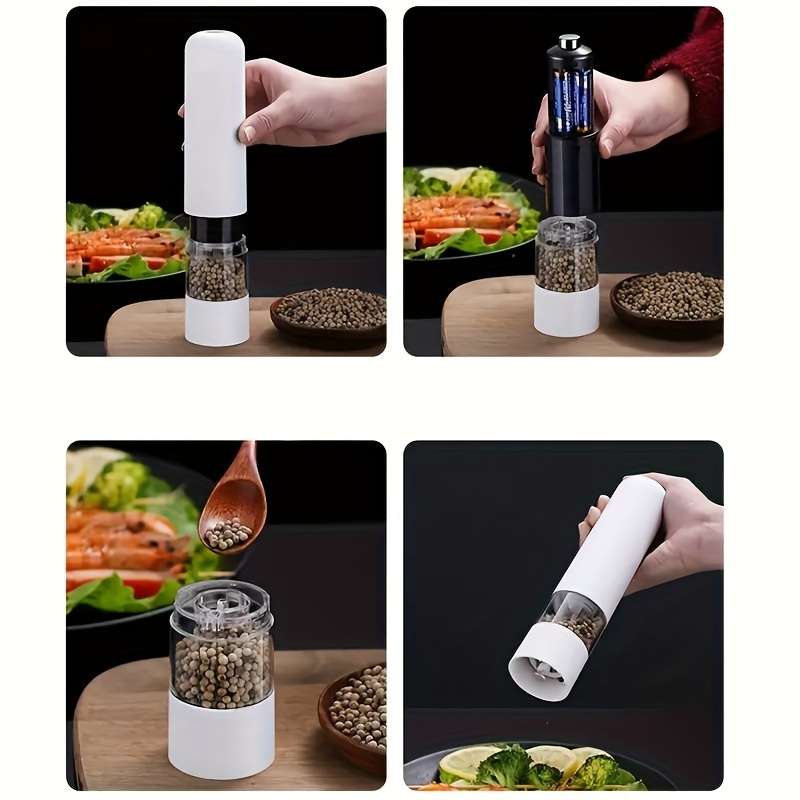 Electric Salt And Pepper Grinder Set