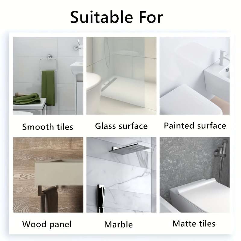 100pcs Self-Adhesive Rubber Door Stoppers