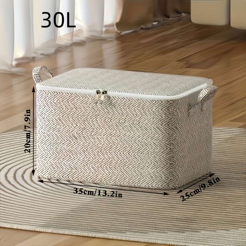 Foldable Storage Bin with Handles