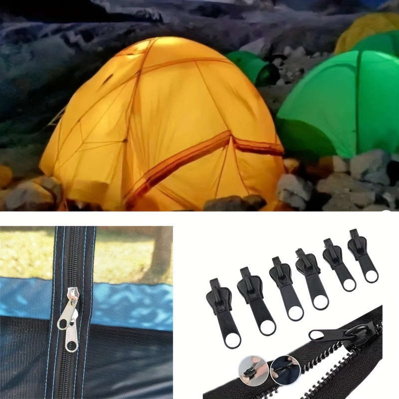 6pcs Instant Zipper Repair Kit with Universal Design
