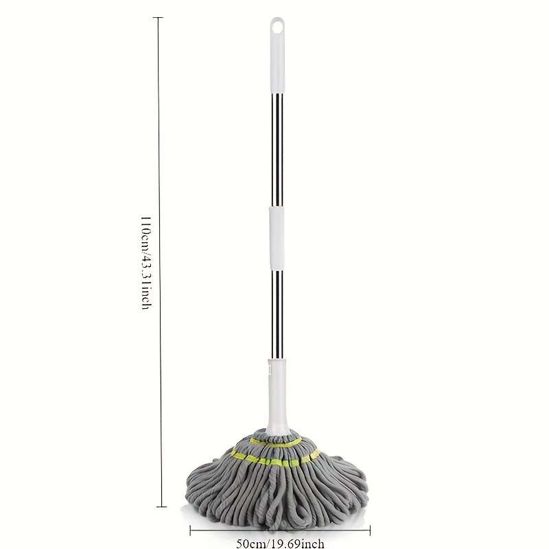 Microfiber Self-Wringing Wet Mop For All Floor Types