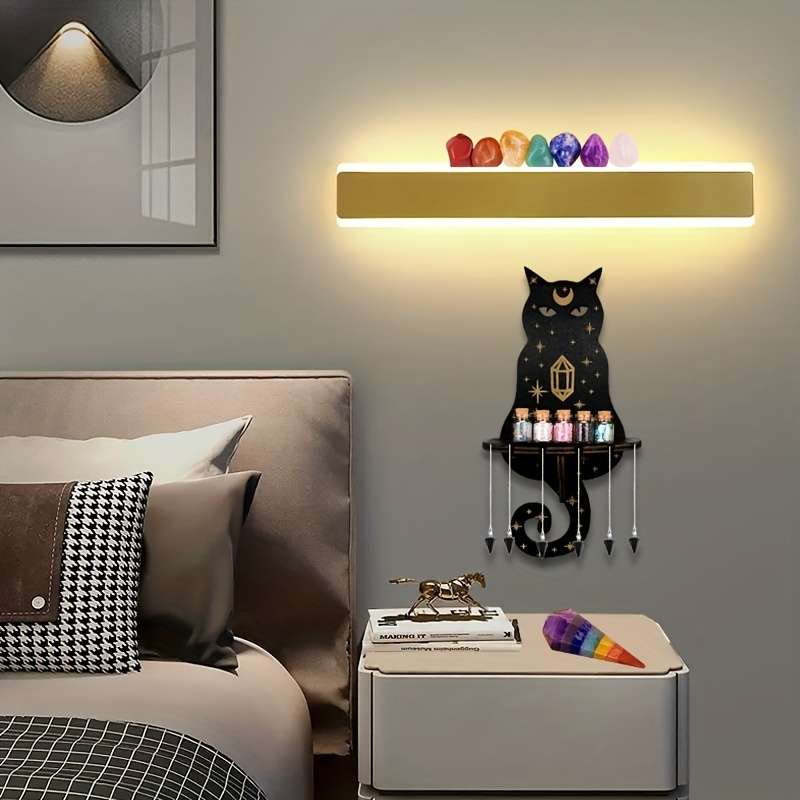 1pc Wall Mount Storage Rack