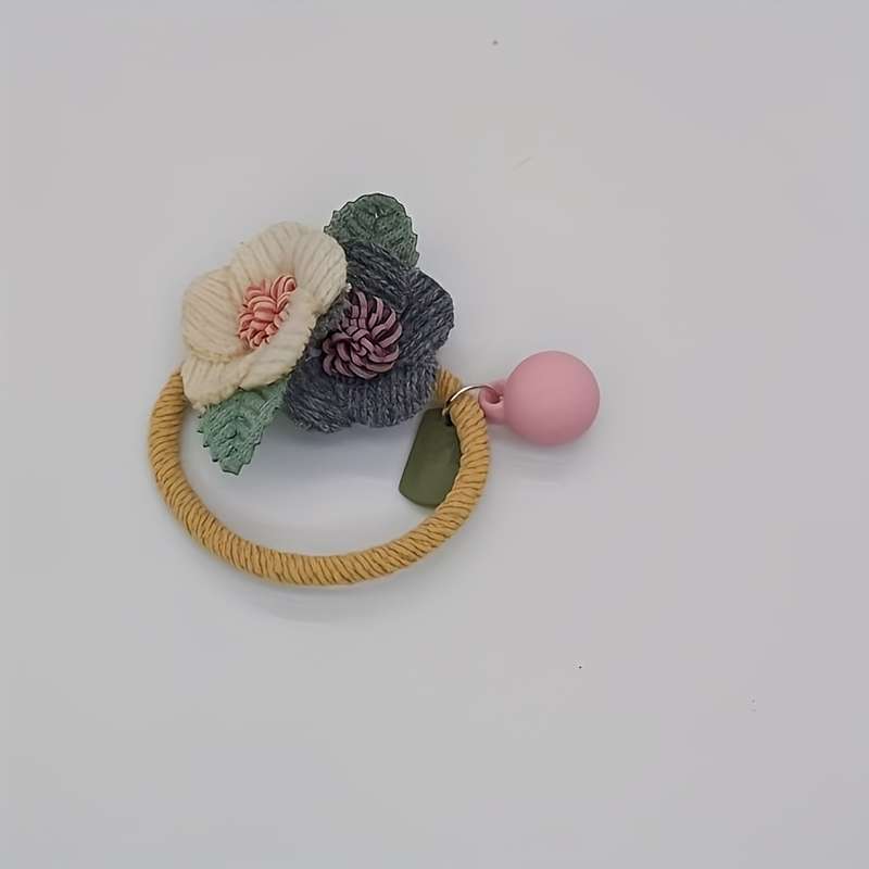 Elegant Rose Hair Tie
