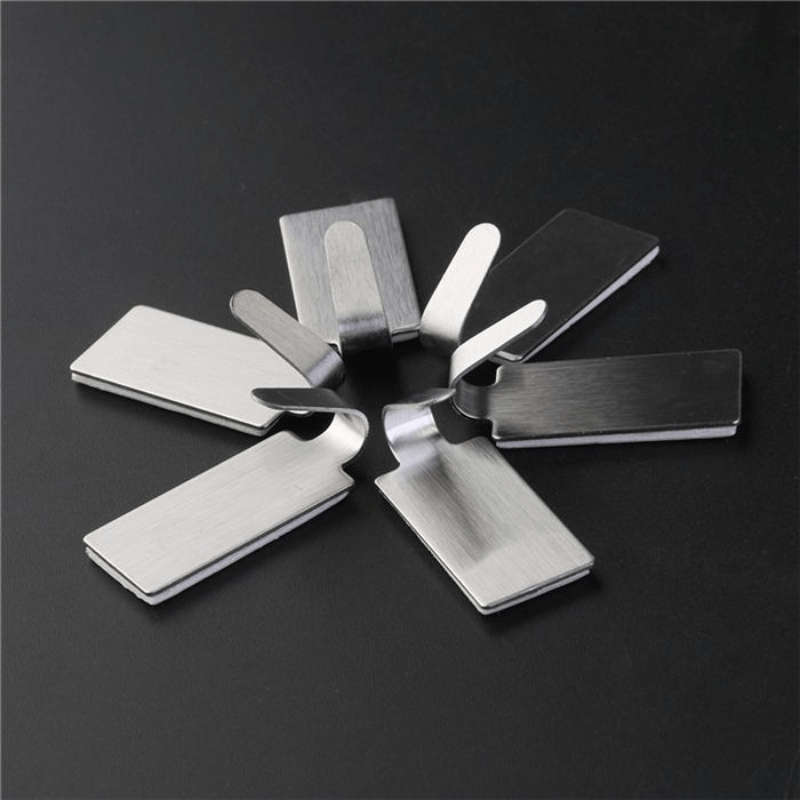 Adhesive Stainless Steel Towel Hooks Towel Racks Wall Hooks