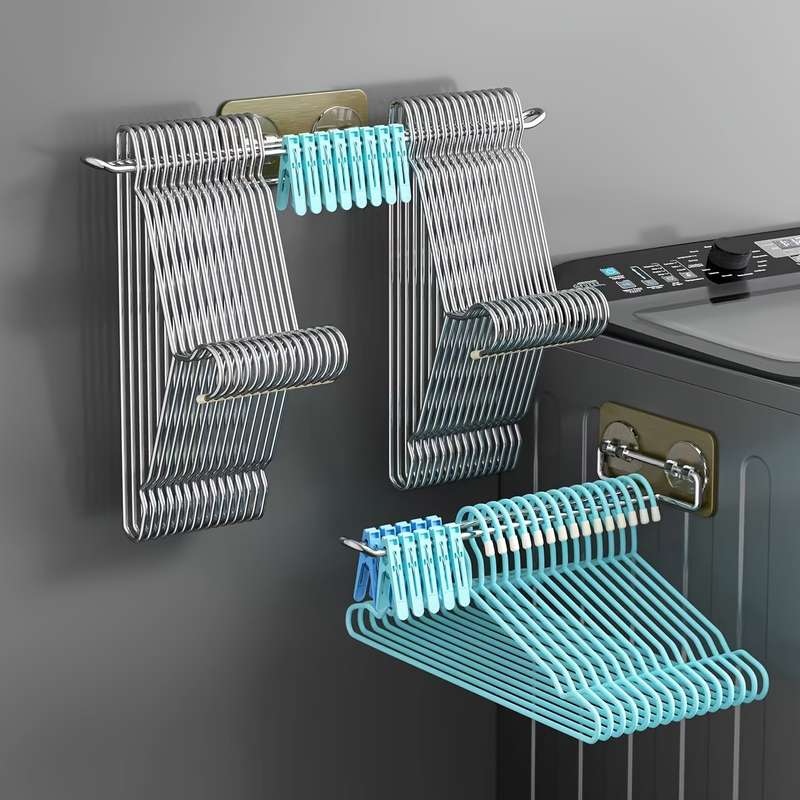 1pc Clothes Hanger Storage Rack