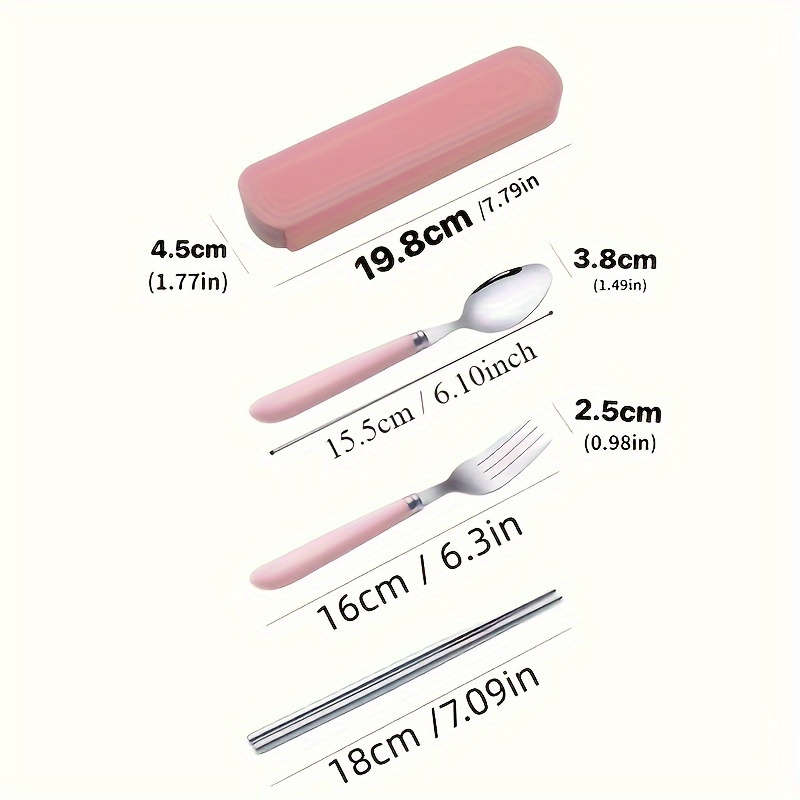 Portable Stainless Steel Cutlery Set