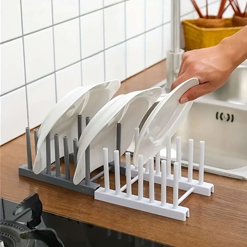 1pc Modern Plastic Kitchen Rack Organizer