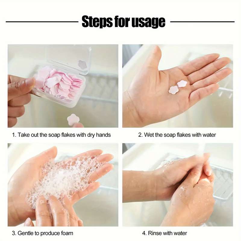 1000 Piece Disposable Soap Flower Petals