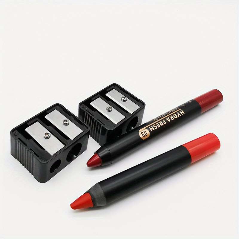 Dual Hole Makeup Pencil Sharpener